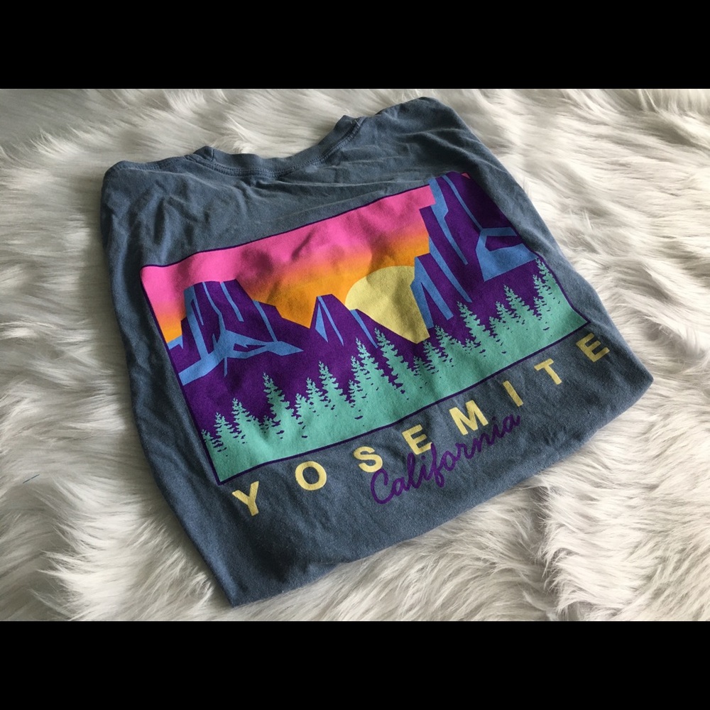 Yosemite national park tshirt l i2
